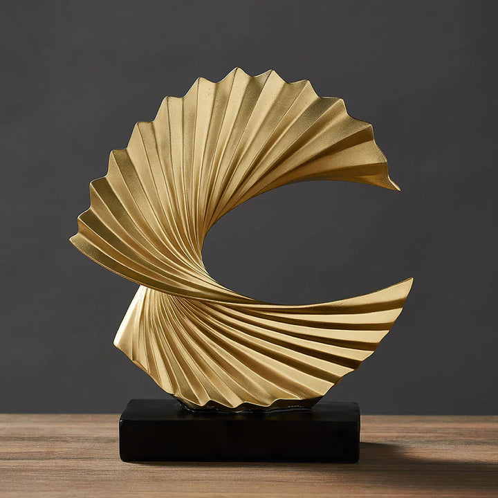 Lisslune | Stylish Half-Moon Sculpture – Elegant Moon Decor for Home & Office