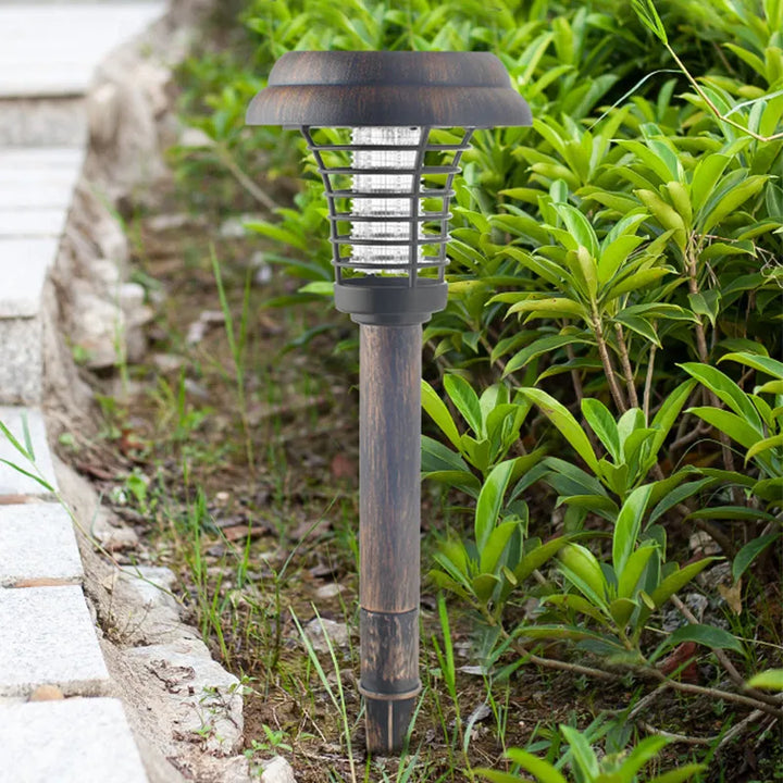 Lisslune | Solar Garden Light with Insect Repellent - LED Outdoor Lamp for Terrace & Garden