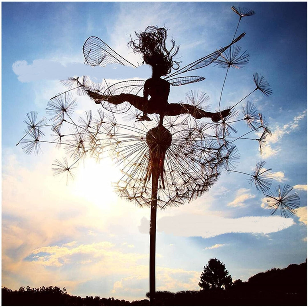 Lisslune | Flower Fairy Garden Miniature Sculptures Fairy Garden Mythical Fairy