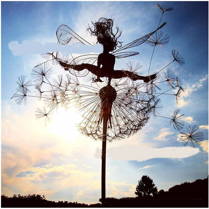Lisslune | Flower Fairy Garden Miniature Sculptures Fairy Garden Mythical Fairy