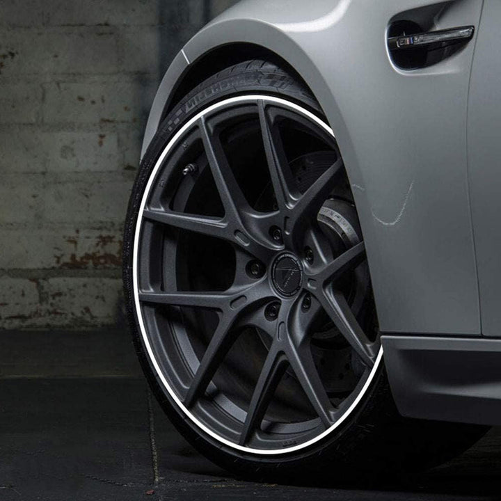 Lisslune | Wheel Rim Protector | High Adhesion, Easy Installation & Curb Scrape Prevention for Flashy Automobile Rims