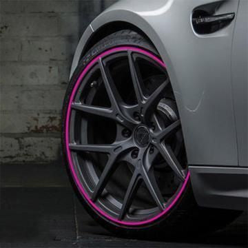 Lisslune | Wheel Rim Protector | High Adhesion, Easy Installation & Curb Scrape Prevention for Flashy Automobile Rims