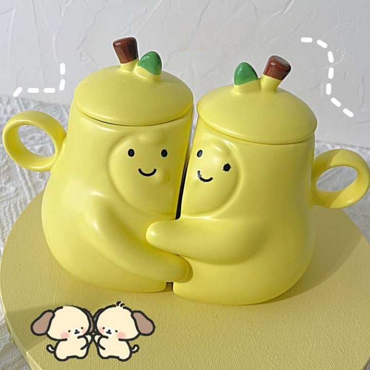 Lisslune | Cuddly Pear Ceramic Duo Cup
