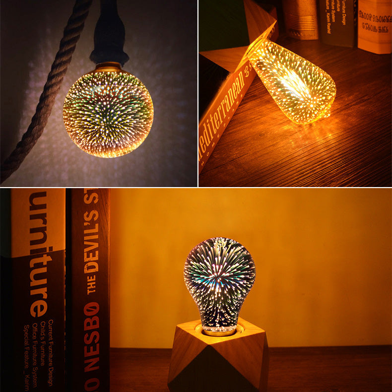 Lisslune | 3D Fireworks LED Light Bulb