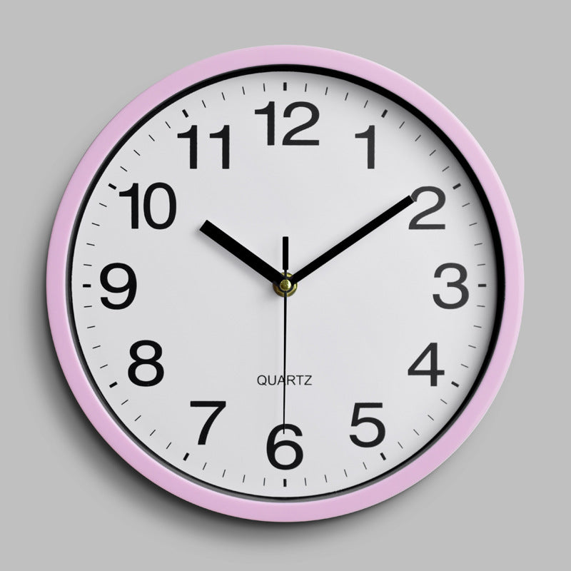 Lisslune | Classroom Children's Room Silent Wall Clock 10 Inch
