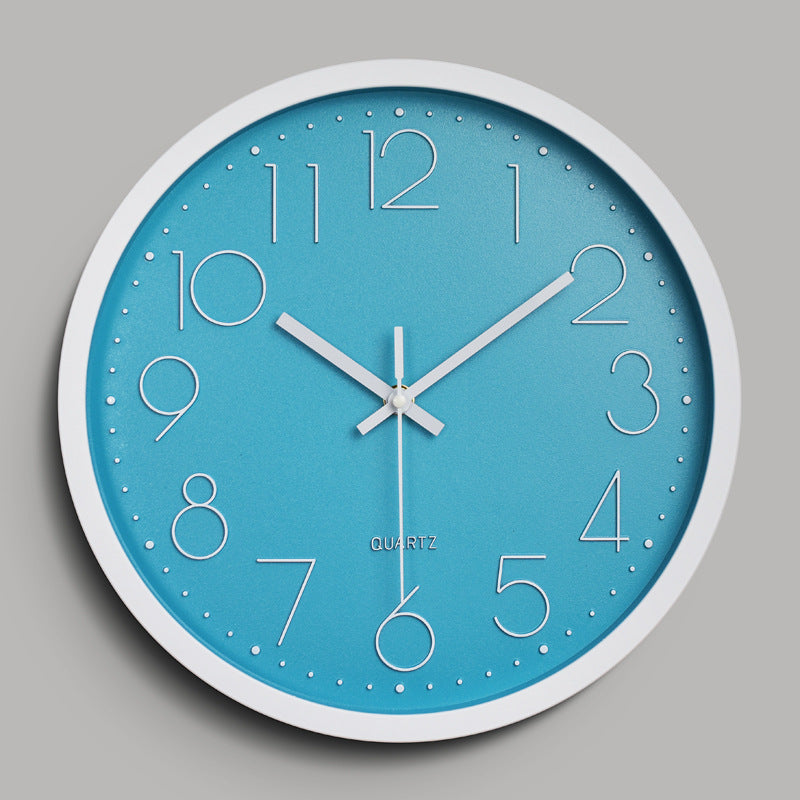 Lisslune | Simple Design 3D Silent Classroom Wall Clock 30 cm