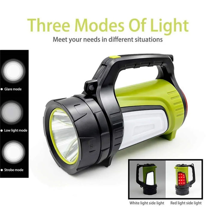 Lisslune | LED Double-Sided Flashlight – Waterproof Work Light for Outdoor and Emergency
