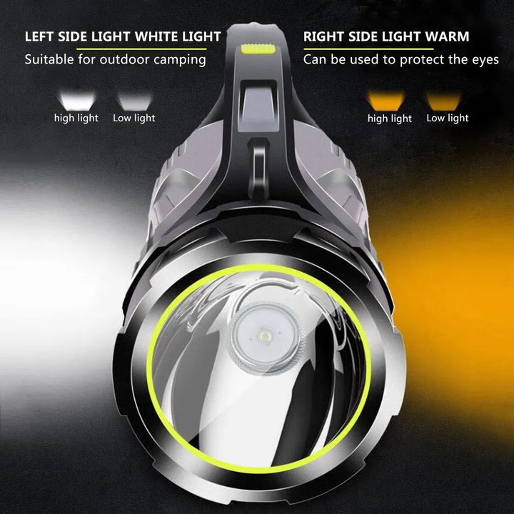 Lisslune | LED Double-Sided Flashlight – Waterproof Work Light for Outdoor and Emergency