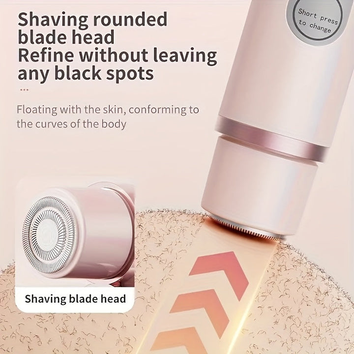 Lisslune | PureSilk | Cordless Women’s Shaver – Gentle Hair Removal for Face & Body