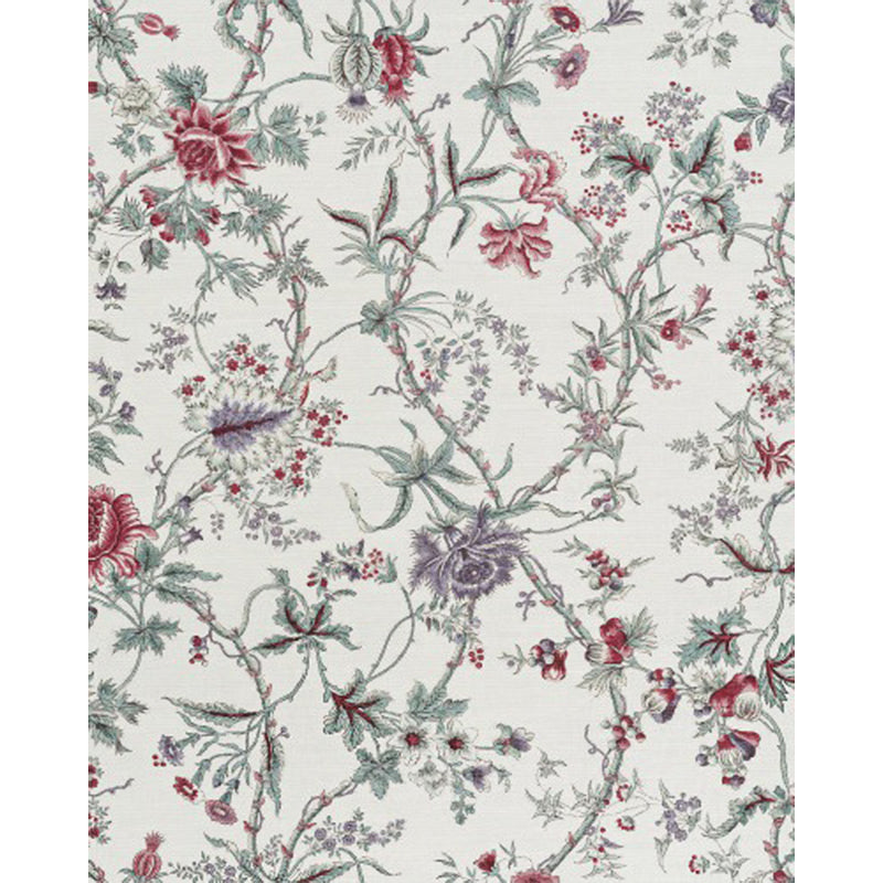 Lisslune | Classic floral pattern rug gray and green polyester rug machine washable non-slip rug for the bedroom