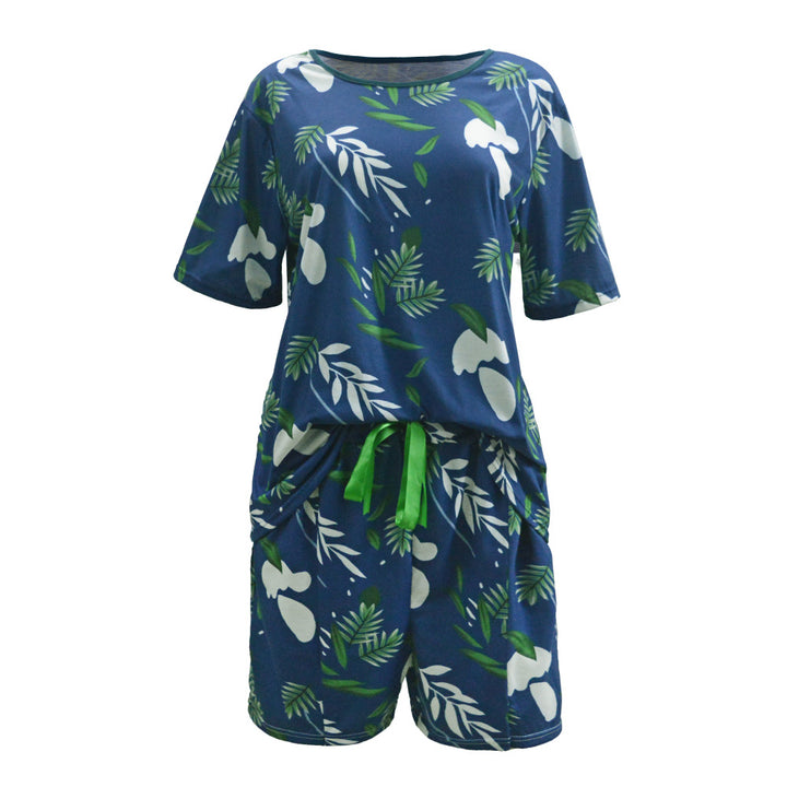 Ladies casual summer outfit with floral print Lisslune