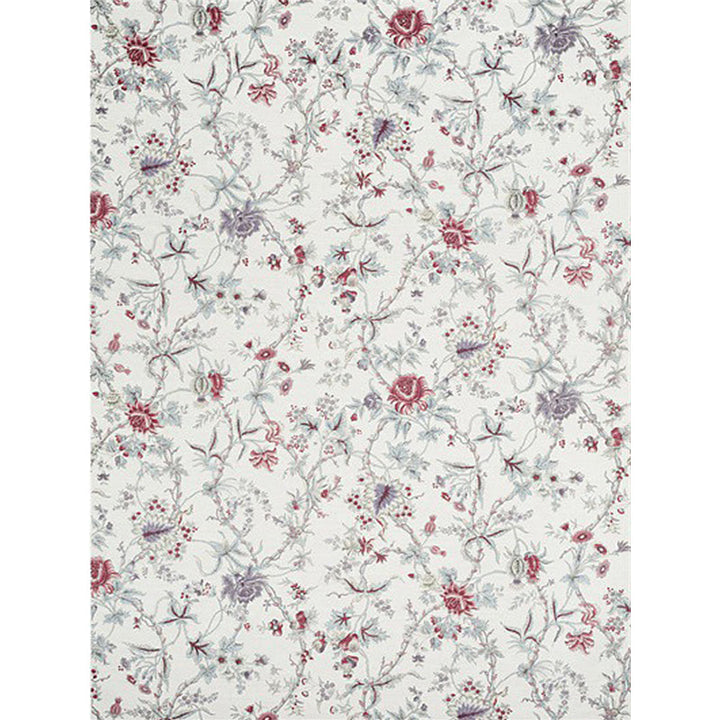 Lisslune | Traditional floral pattern carpet white classic carpet polyester washable non-slip backing carpet for living room