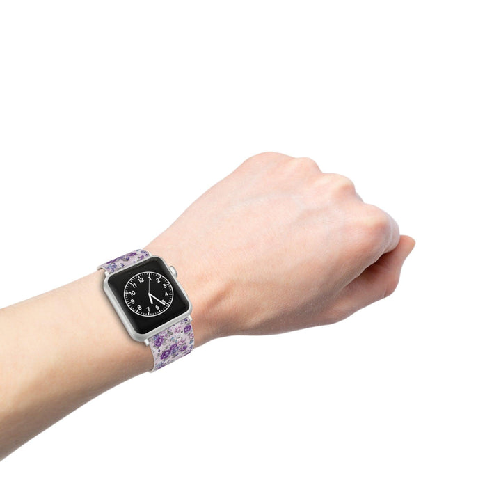 Lisslune | Personalized floral Apple Watch band: Style meets performance