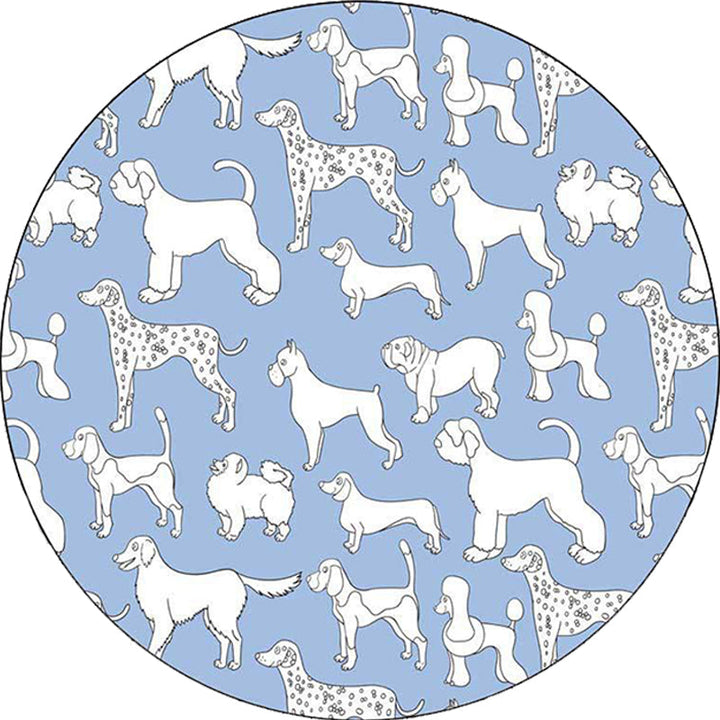 Lisslune | Yellow and Pink Children's Room Rug Children Animal Dog Watermelon Leaf Pattern Carpet Polyester Washable Rug