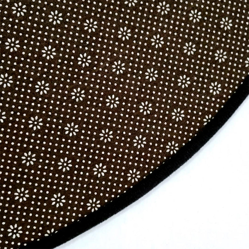 Lisslune | Blue Kids Rug | Kids Animal Hamster Pattern Area Rug Polyester Stain Resistant Carpet
