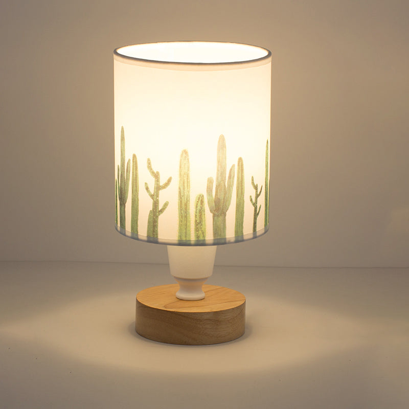 Lisslune | Naturis – modern table lamp made of fabric