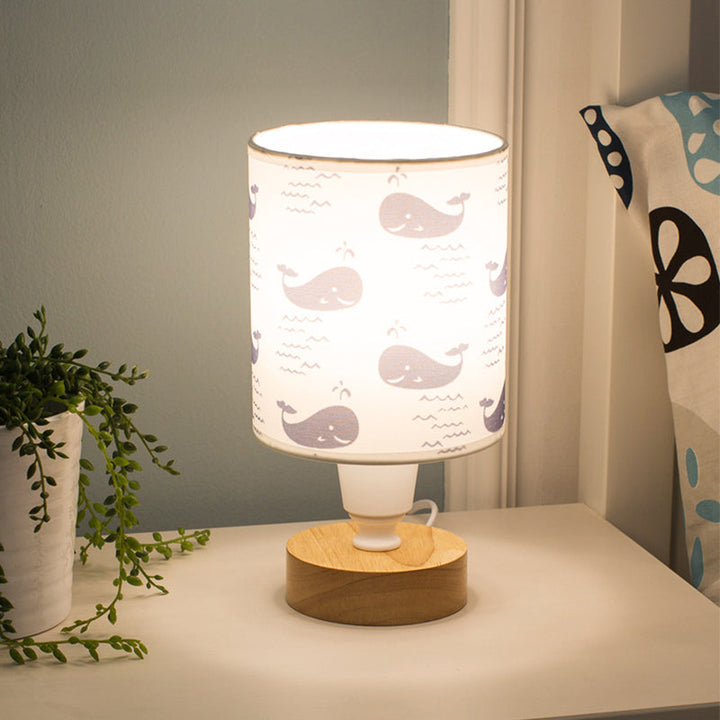 Lisslune | Naturis – modern table lamp made of fabric