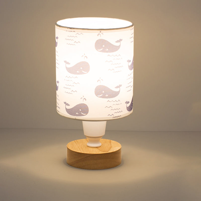 Lisslune | Naturis – modern table lamp made of fabric