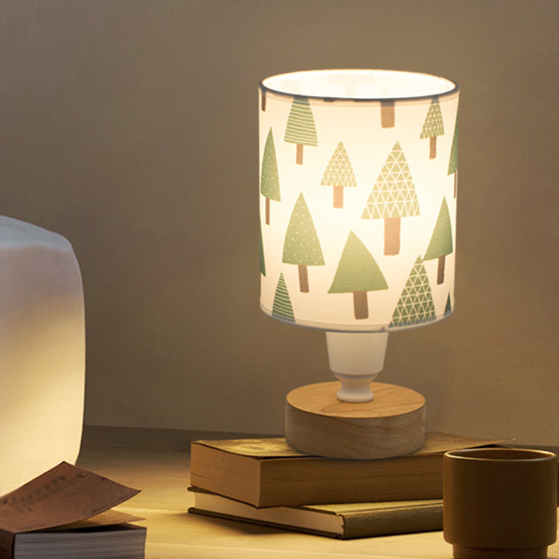 Lisslune | Naturis – modern table lamp made of fabric