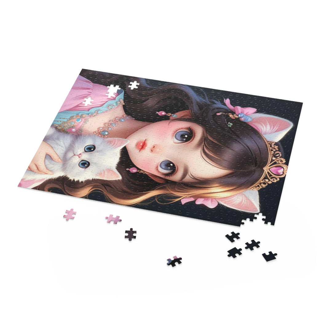 Lisslune | Opulent Feline Puzzle Set - Handmade Elegance for Discerning Puzzle Enthusiasts