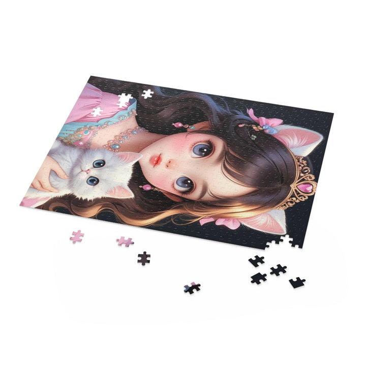 Lisslune | Opulent Feline Puzzle Set - Handmade Elegance for Discerning Puzzle Enthusiasts