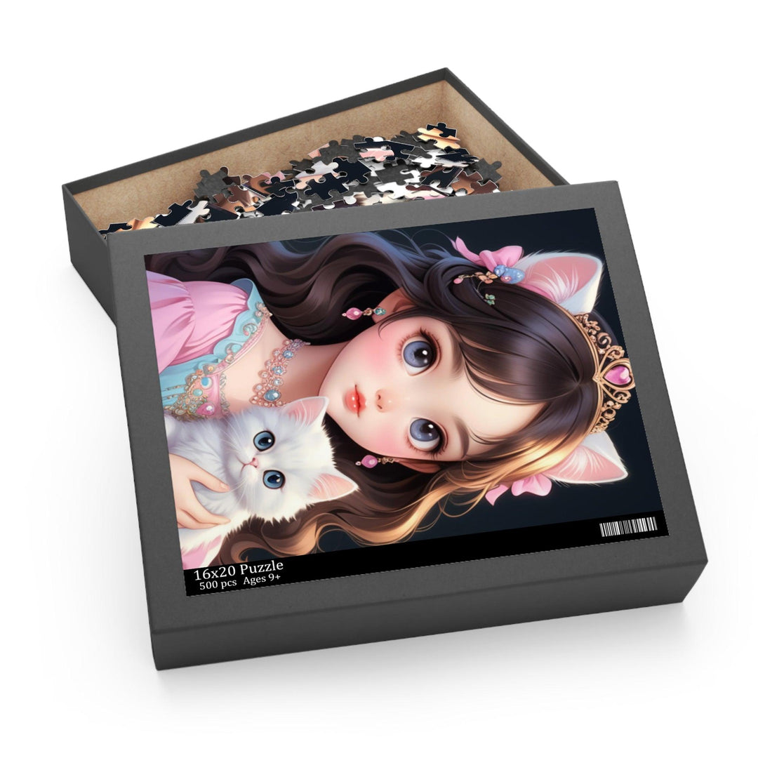 Lisslune | Opulent Feline Puzzle Set - Handmade Elegance for Discerning Puzzle Enthusiasts