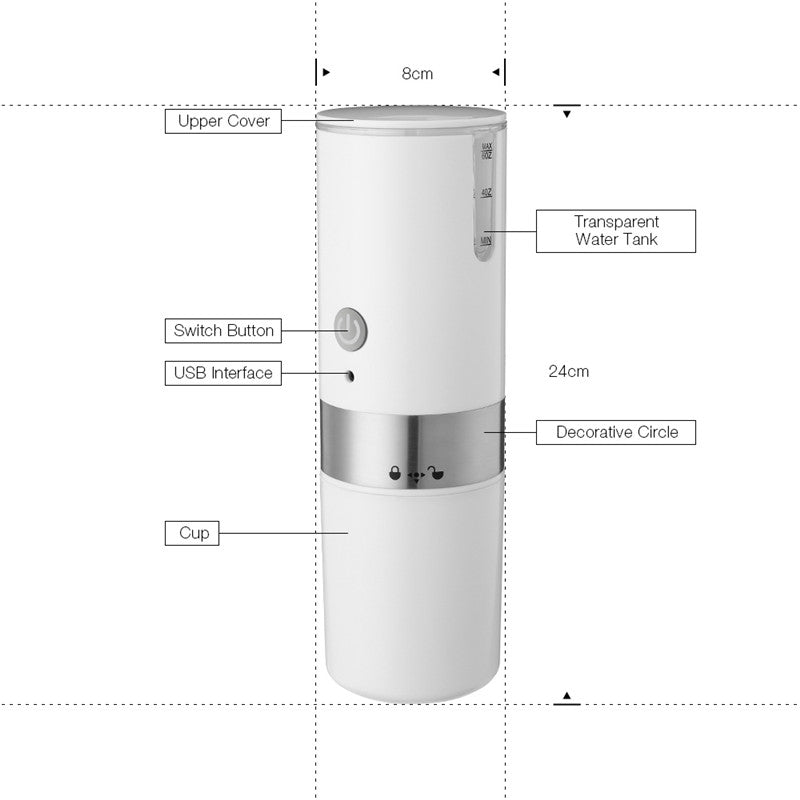 Lisslune | Mini Coffee Machine