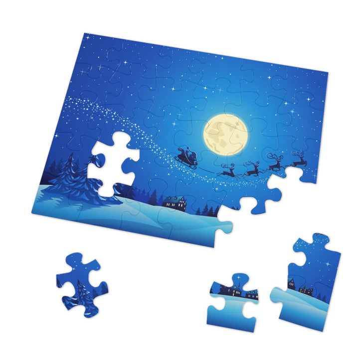 Lisslune | Customizable Family Puzzle Set in Stylish Metal Box - Made in the USA for Quality Time