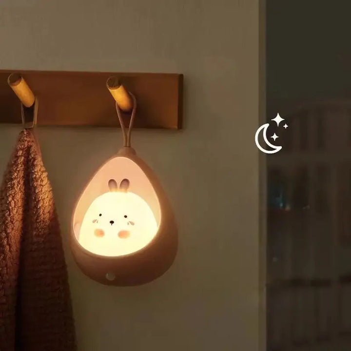 Lisslune | PurrLight – Cute Animal Night Light LED Bedside Lamp for Kids