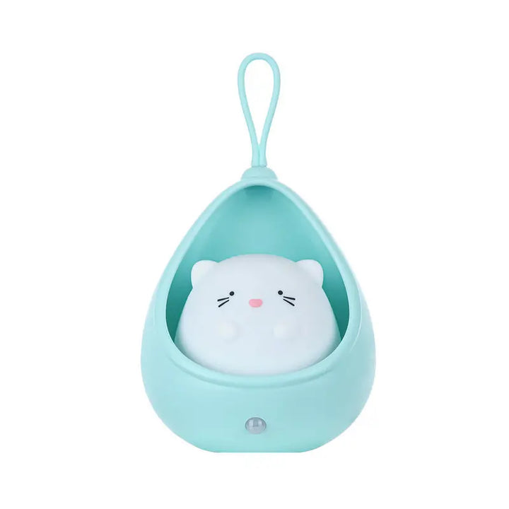 Lisslune | PurrLight – Cute Animal Night Light LED Bedside Lamp for Kids
