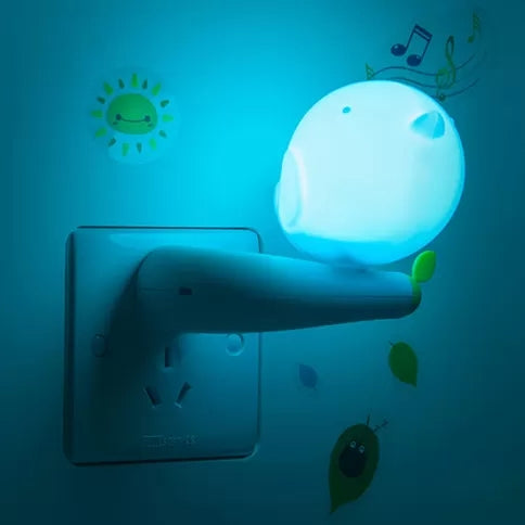 Skørter | Kindergarten Thick Bird Wall Light Plastic Candy Colors Socket LED Night Light