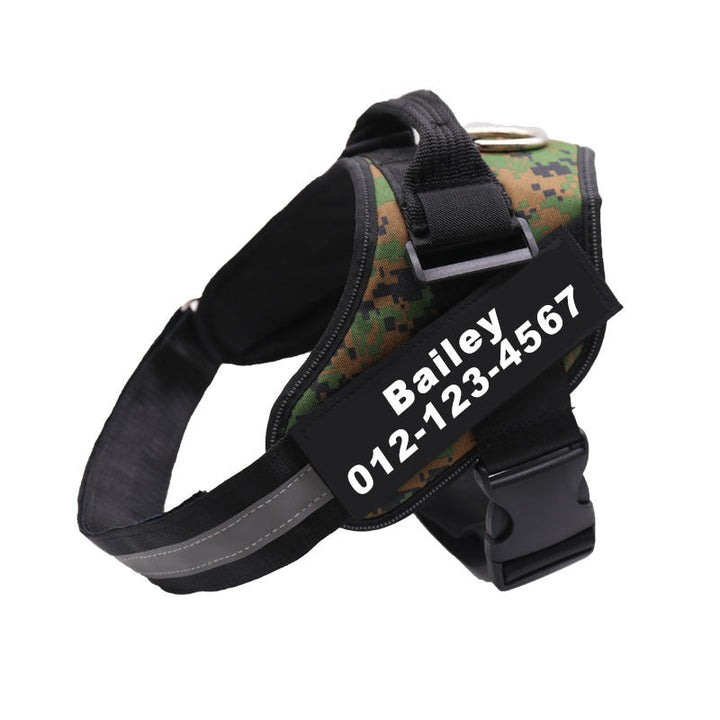 Lisslune | Personalized No Pull Dog Harness with Adjustable Fit