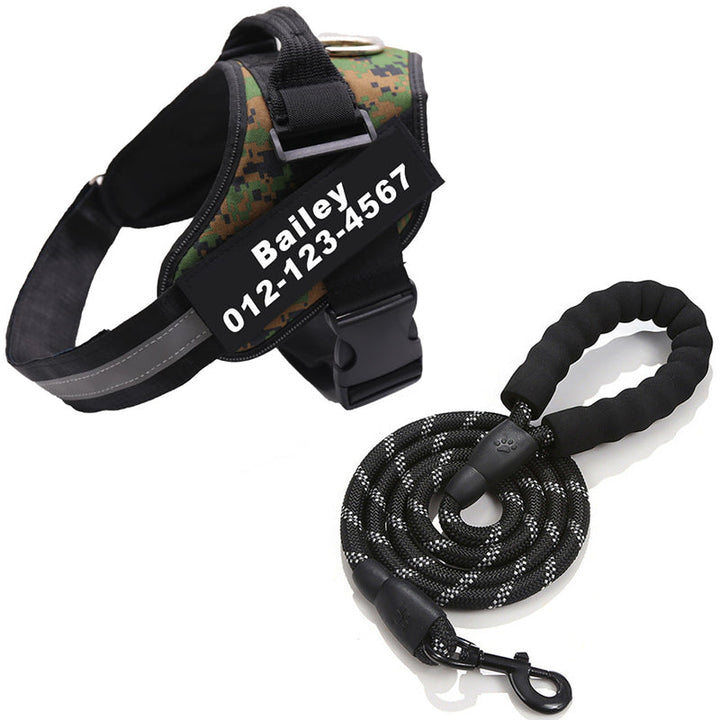 Lisslune | Personalized No Pull Dog Harness with Adjustable Fit