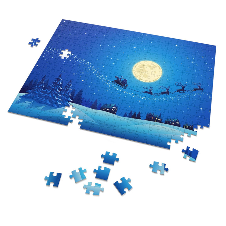 Lisslune | Customizable Family Puzzle Set in Stylish Metal Box - Made in the USA for Quality Time