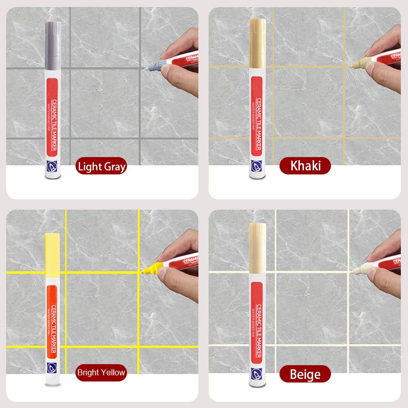 Lisslune | Pousbo Anti-Mold and Waterproof Grout Pen for Ceramic Tiles
