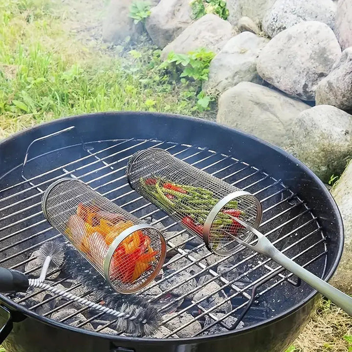 Lisslune | GrillMaster DuoLock Grill basket made of stainless steel