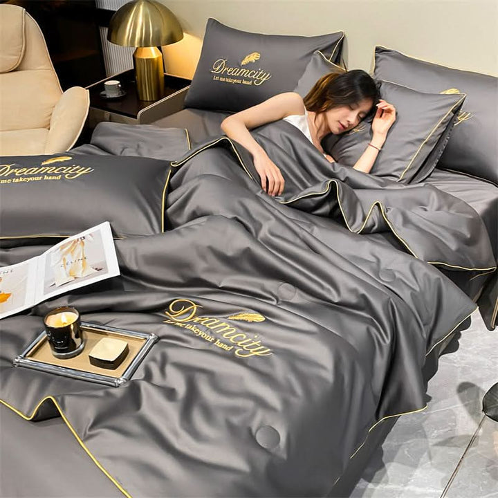 Lisslune | KühlTraum Cooling Ice-Silk Duvet for Hot Nights