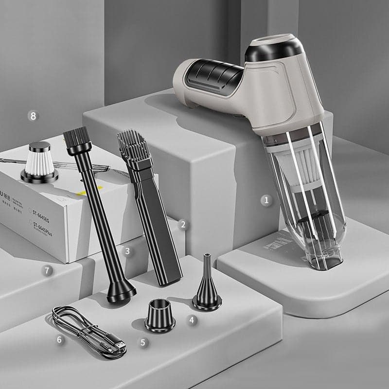 Lisslune | Powerful cordless vacuum cleaner for the car