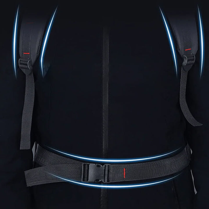 Lisslune | Expandable Oxford backpack with large capacity