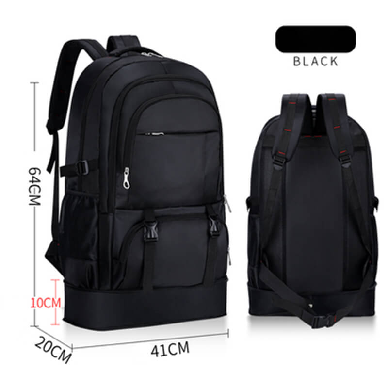 Lisslune | Expandable Oxford backpack with large capacity