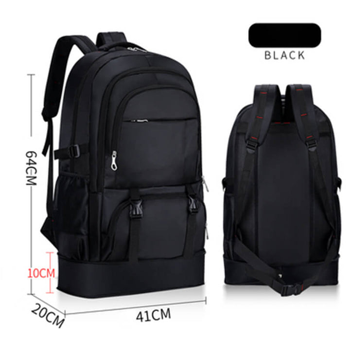 Lisslune | Expandable Oxford backpack with large capacity