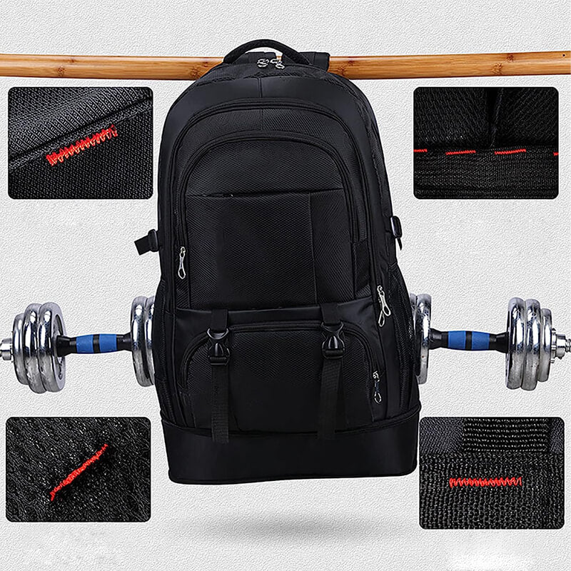 Lisslune | Expandable Oxford backpack with large capacity