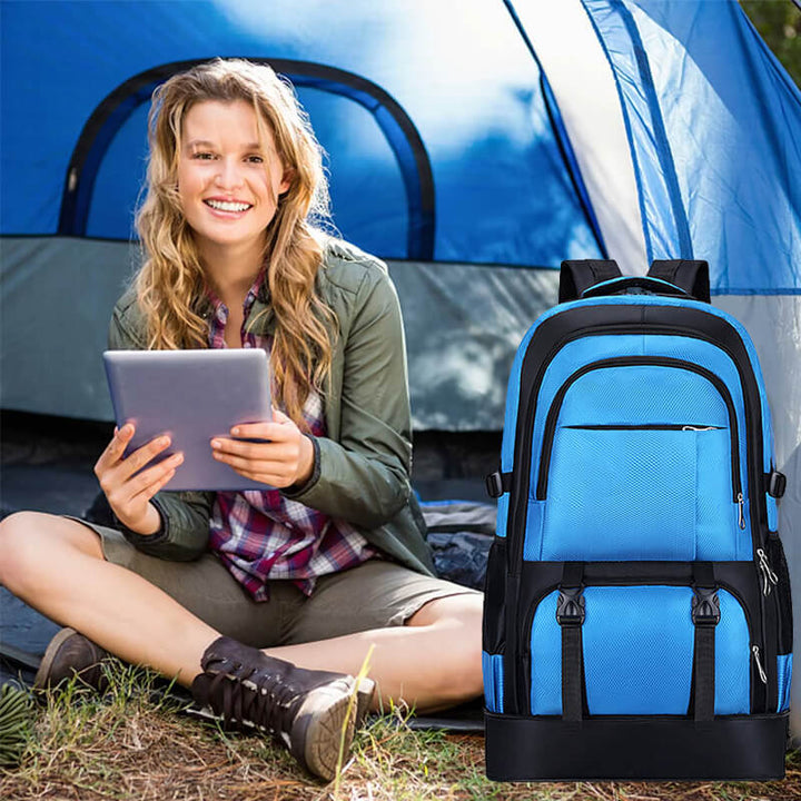Lisslune | Expandable Oxford backpack with large capacity