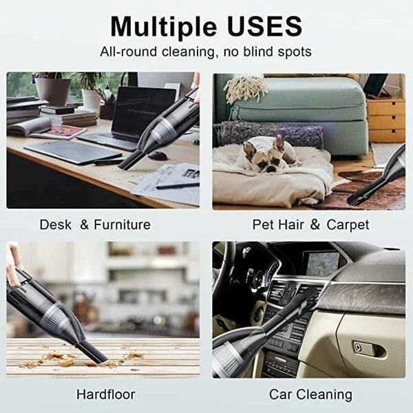 Lisslune | Wireless handheld car vacuum cleaner