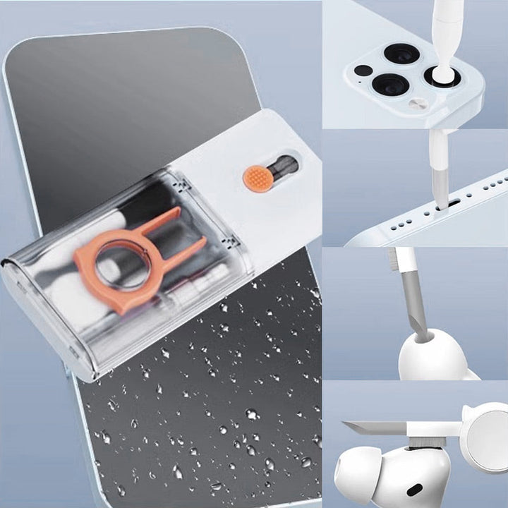 Lisslune | 10-in-1 Multifunctional Cleaning Kit For Headphones, Mobile Phones And Computers