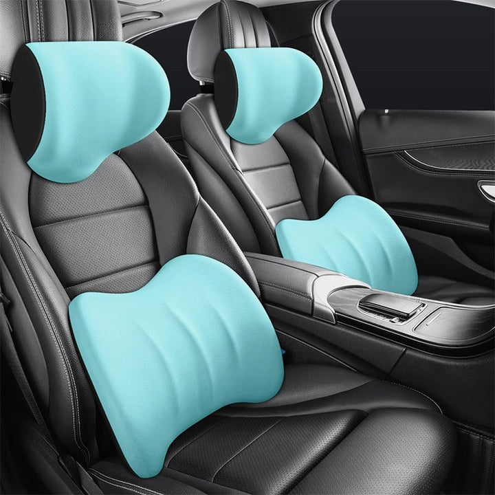 Lisslune | Relaxride | Headrest and lumbar cushion