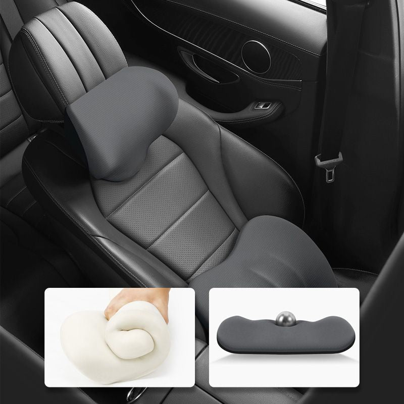 Lisslune | Relaxride | Headrest and lumbar cushion
