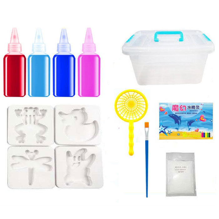 Lisslune | Magic Water ELF, Kids Handmade Aqua Gel Sensory Toy Set
