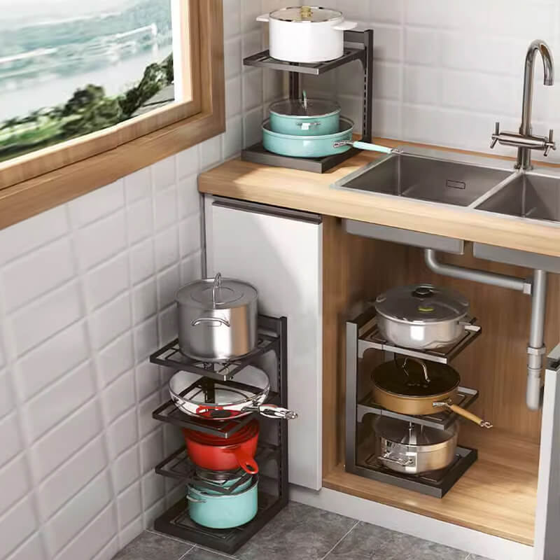 Lisslune | Kitchen shelves for multiple purposes