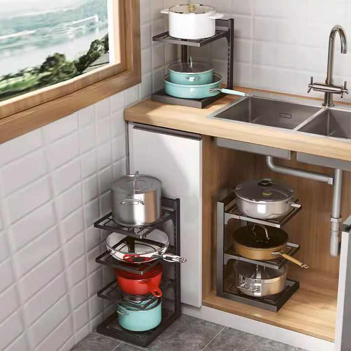 Lisslune | Kitchen shelves for multiple purposes